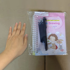 4pcs Handwriting Practice Books with Pen & Paper
