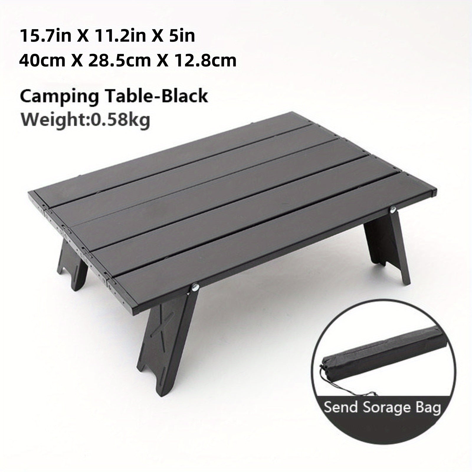 Portable Folding Table for Outdoor Picnics and BBQs Lightweight and Compact