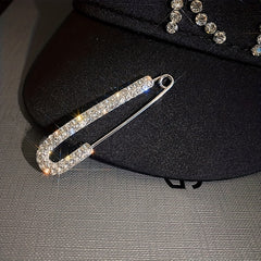 Women's Rhinestone Waist Pin Cardigan Shawl Scarf Buckle
