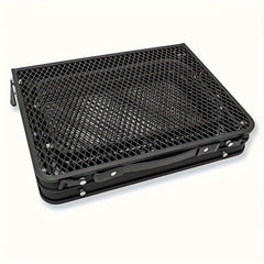 Outdoor Iron Mesh Table Adjustable Height Aluminum Alloy Frame Table