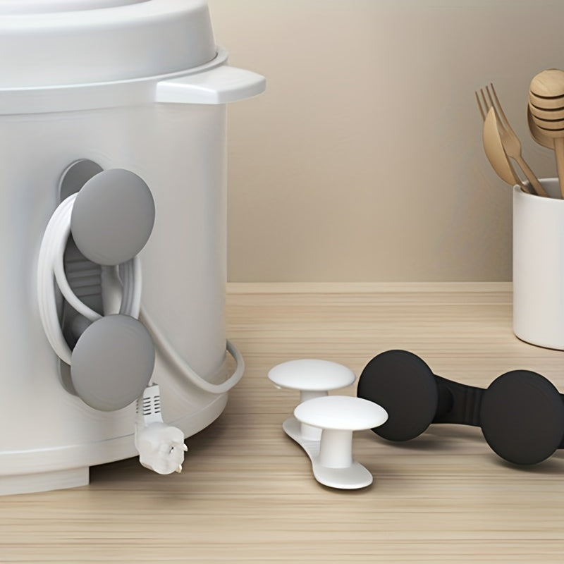 2 Pcs Cord Organizer Wire Winder Plug Holder for Appliances