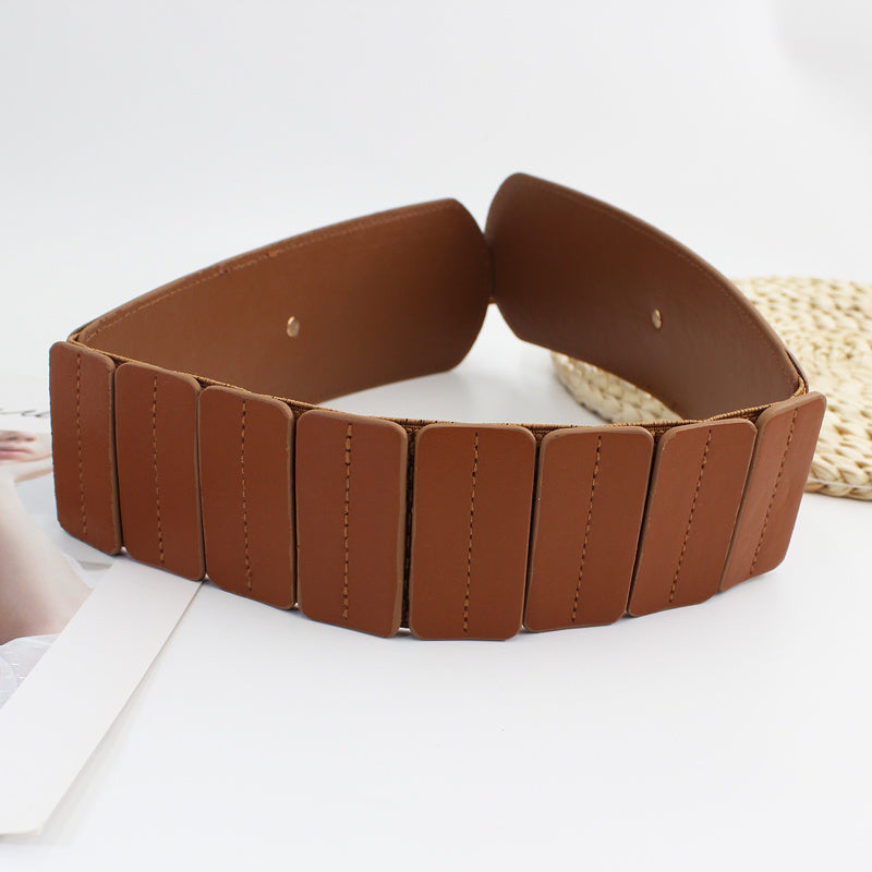 Women's Ultra Wide Elastic Waist Belt Adjustable Girdle