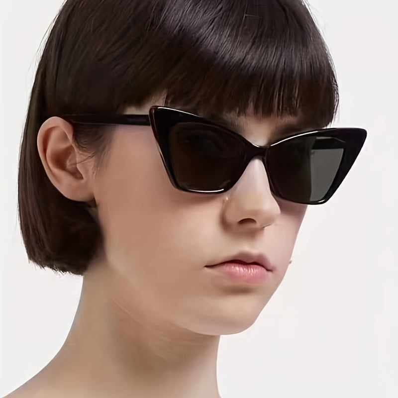 Y2K Cat Eye Sunglasses UV400 Anti Glare Glasses