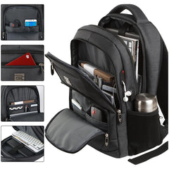 Slim Laptop Backpack Waterproof Anti-Theft Ergonomic 15.6 inch Business Travel