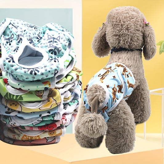 Washable Reusable Dog Diapers for Menstrual Needs