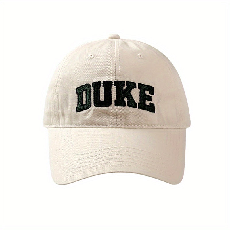 Mens Baseball Caps Adjustable Sunshade Alphabet Peaked Cap