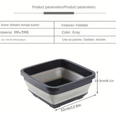 Portable Folding Basin for Travel Eco Friendly Convenient