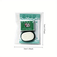 Transforming Dollhouse Cleaning Lab Mini Soap Box & Bathing Set