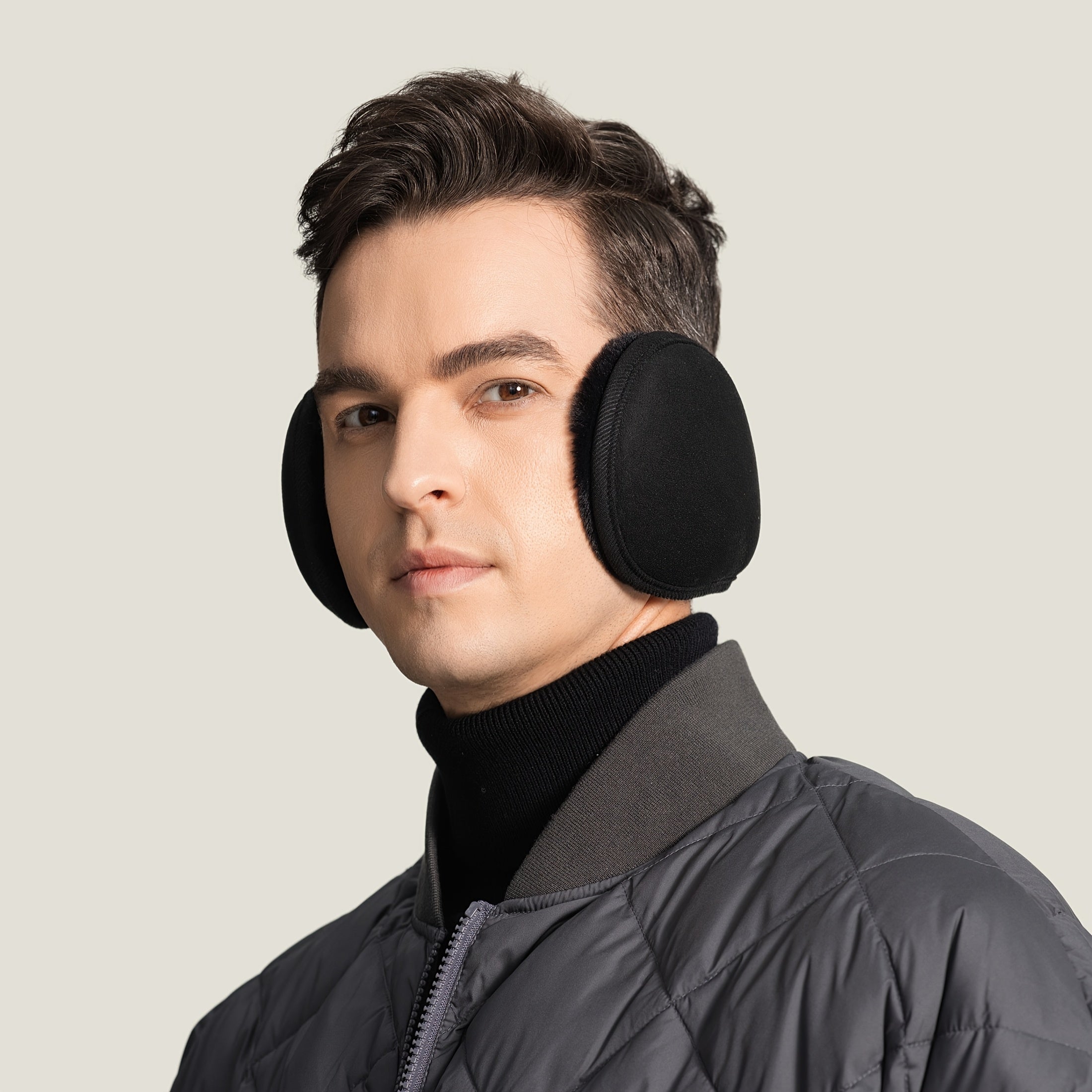 Winter Ear Warmers for Men & Women Lightweight Foldable Thermal Ear Muffs