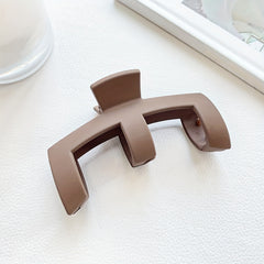 Frosted Hair Claw Nonslip Ponytail Holder Hair Clip