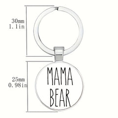Retro Character Keychain For Daughter From Mom