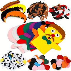 DIY Felt Hand Puppet Kit Create Character Puppets Parties Festive Events