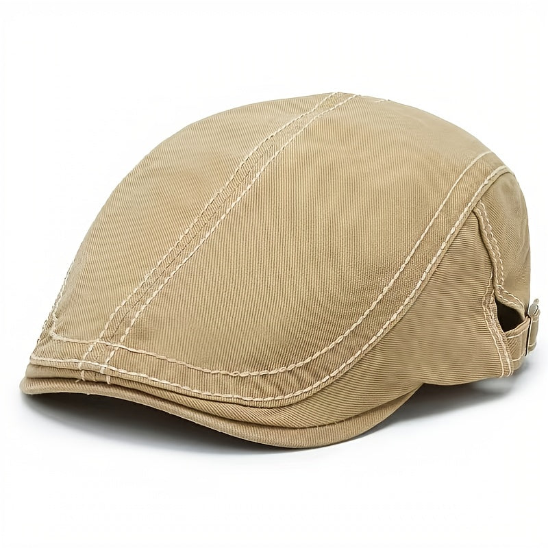 Casual Classic Retro Couple Hat Streetwear Solid Unisex