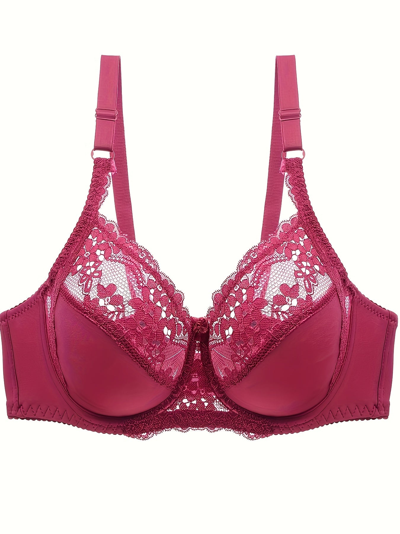  Sexy Lace Push Up Bra Comfy Ultra thin Intimates Women's Lingerie