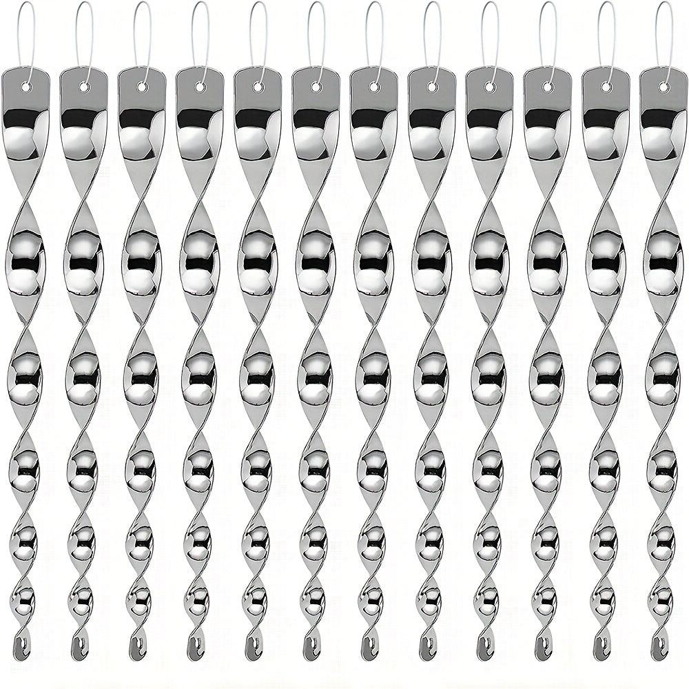 12pcs Reflective Bird Repellent Stick for Orchards