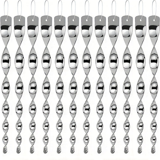 12pcs Reflective Bird Repellent Stick for Orchards