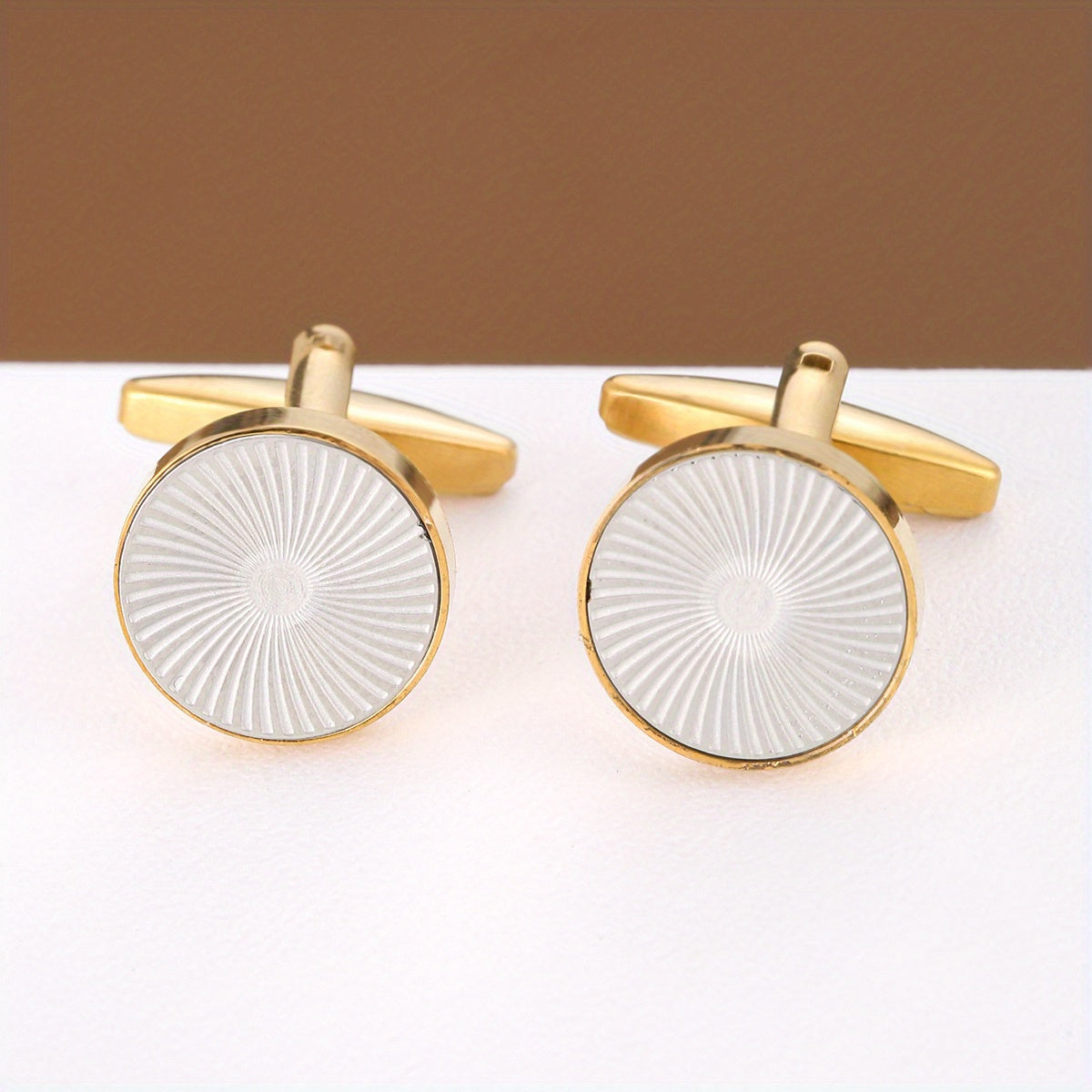 Shirt Round Cufflinks Business Buttons For Men And Women