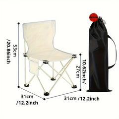 Portable Folding Leisure Chair for Outdoor Camping Picnic Fishing