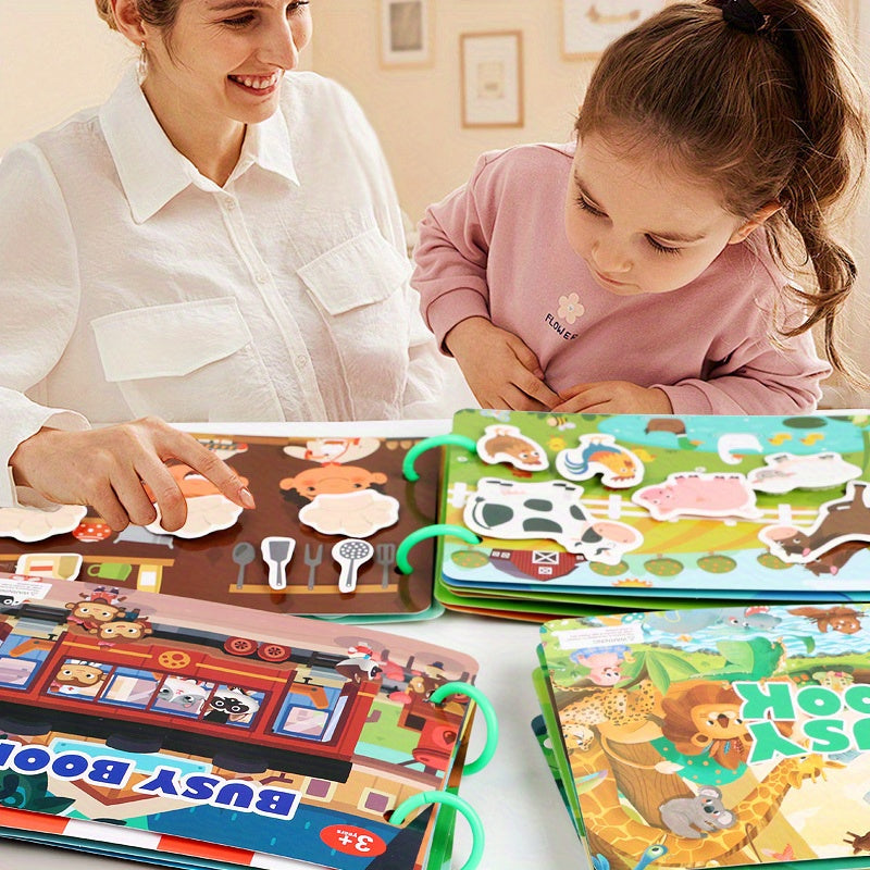 Early Learning Book Set for Kids: Ocean Numbers & Forest Animals
