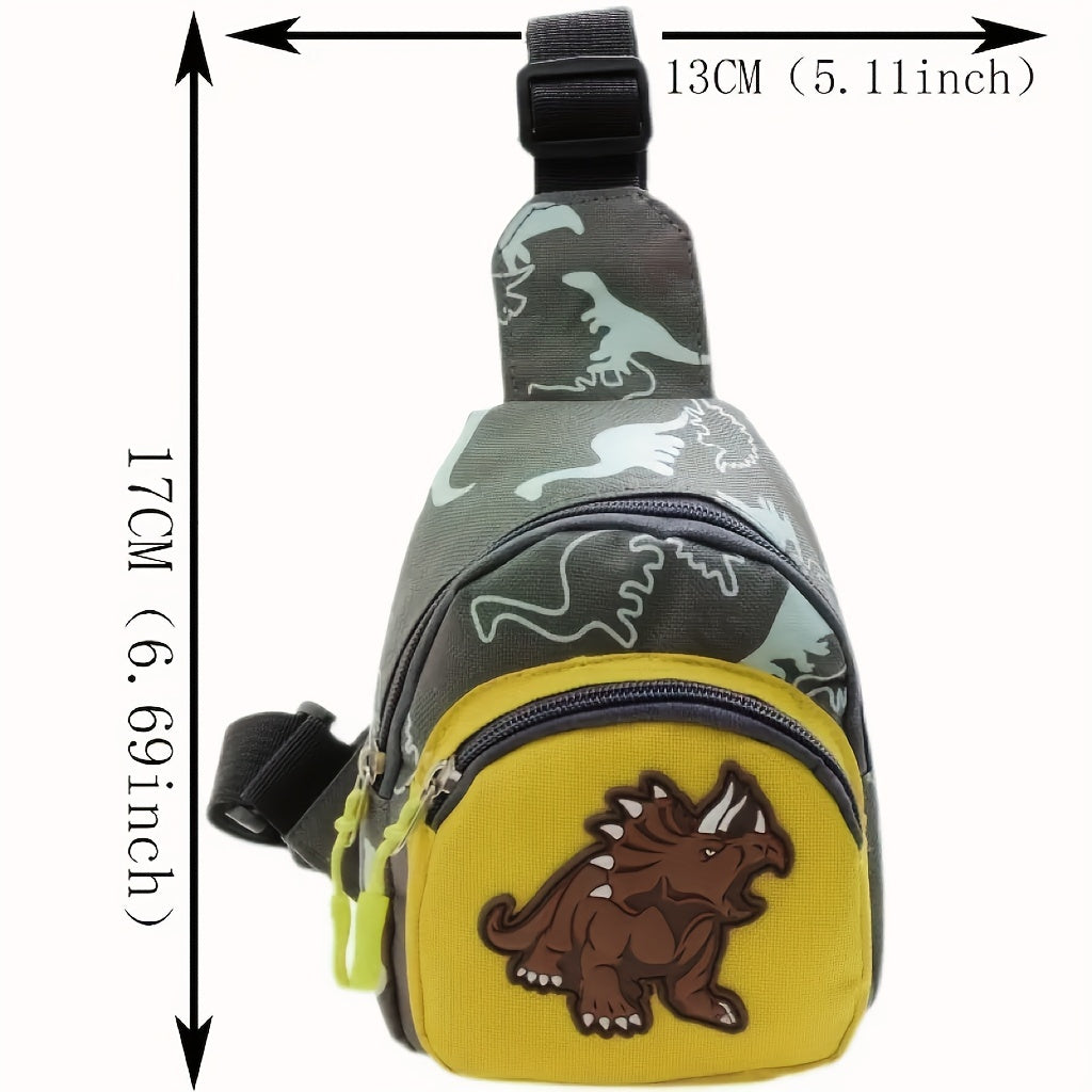 Dinosaur Crossbody Bag for Boys