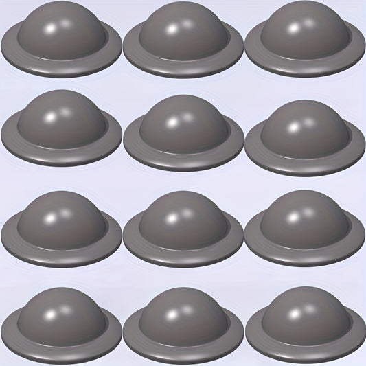 12pcs Round Helmets Military Cap Building Block Set DIY Dressing Toys
