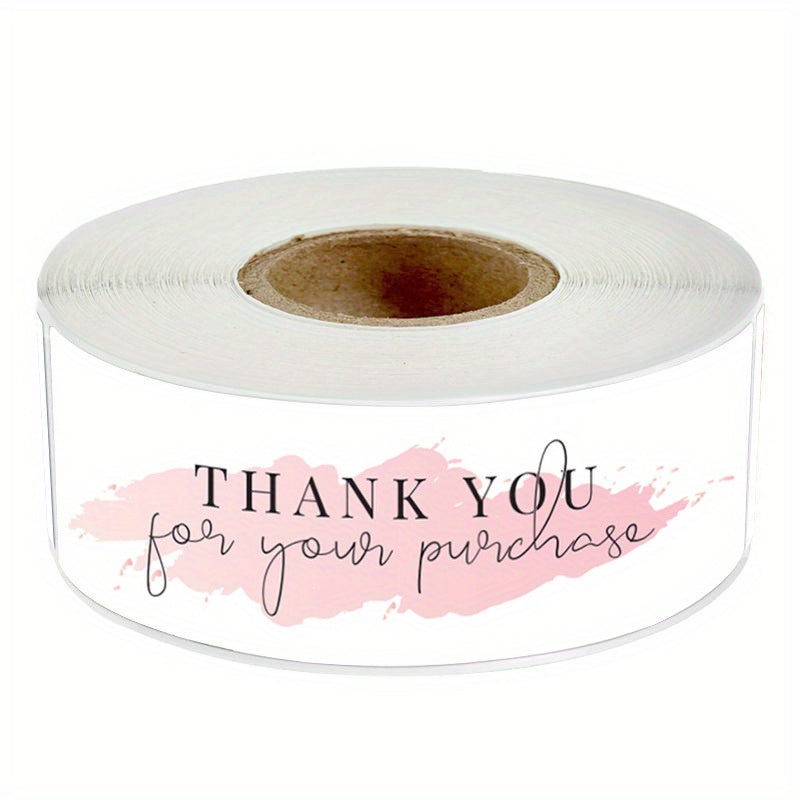 120 Thank You Stickers Self Adhesive Labels Gift Sealing Stickers Packaging