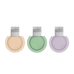 3pcs Silicone Travel Bottles Toiletries 60 90ml Leak Proof Refillable