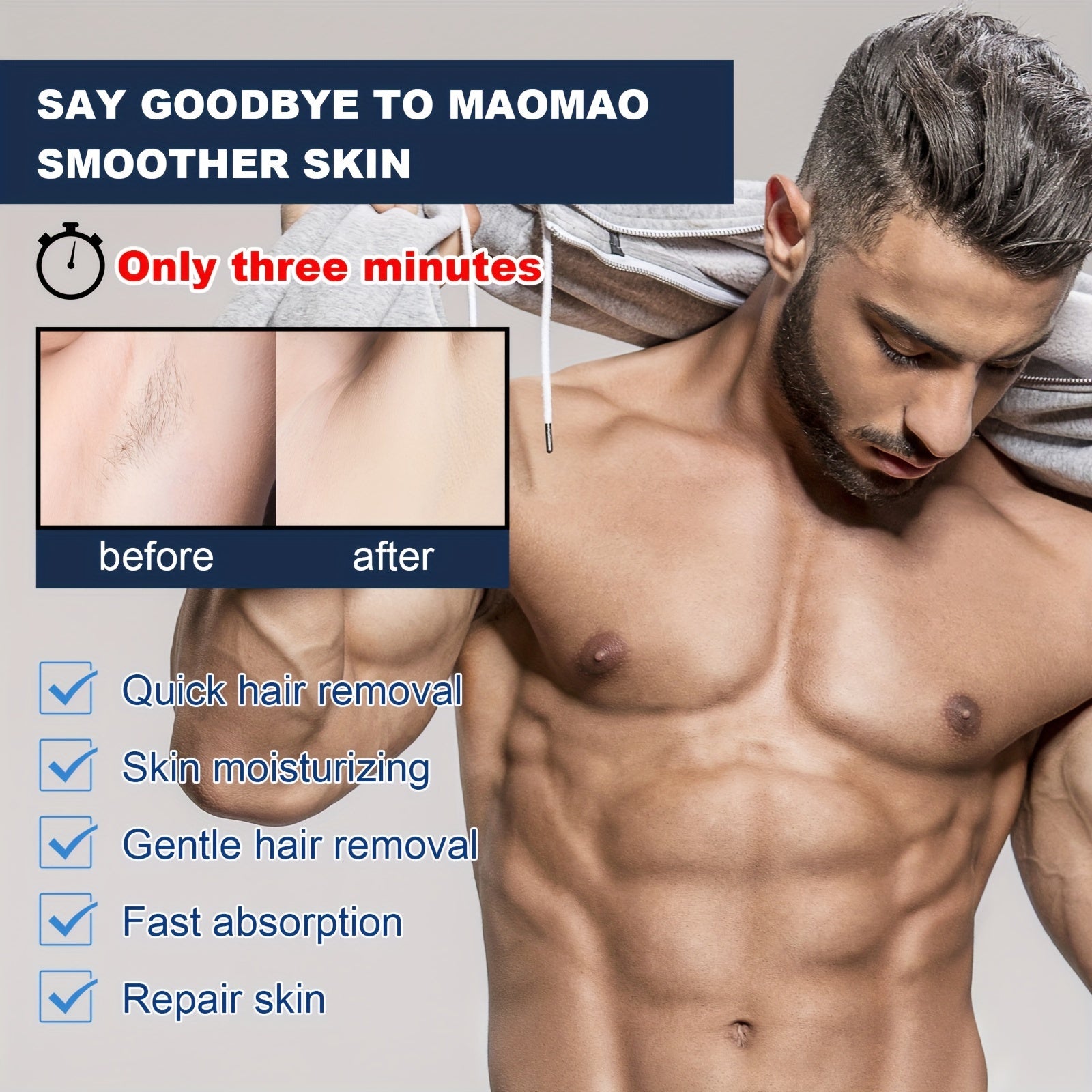 Gentle Hair Removal Cream for Smooth Skin