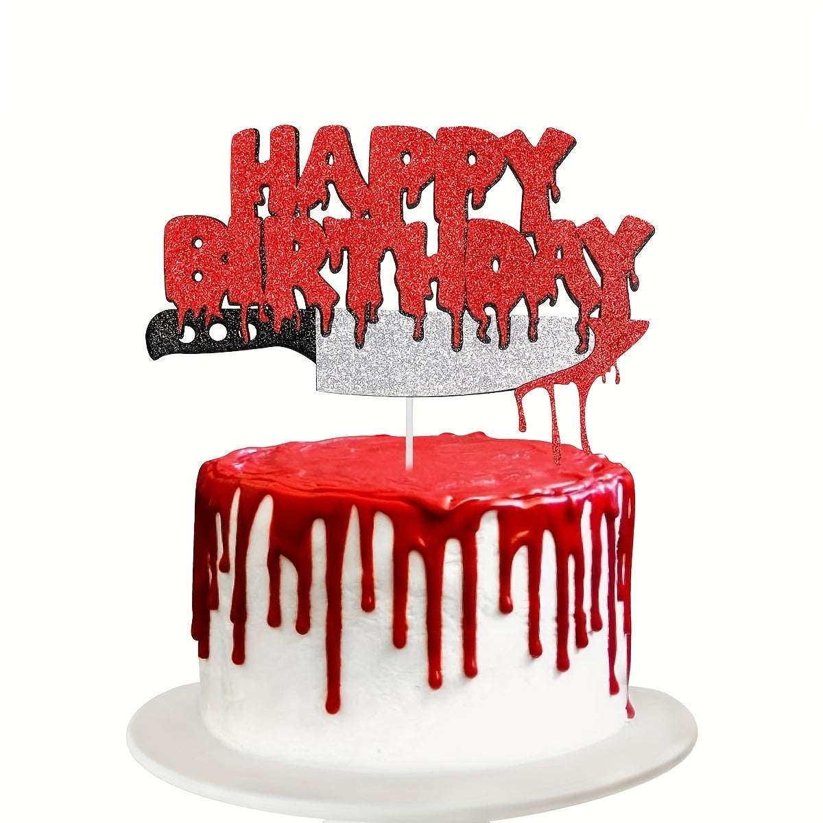 Large Horror Cake Insert for Halloween Party