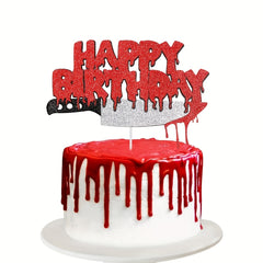 Large Horror Cake Insert for Halloween Party