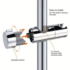Shower Head Bracket - Straight Buckle Type Lifting Seat