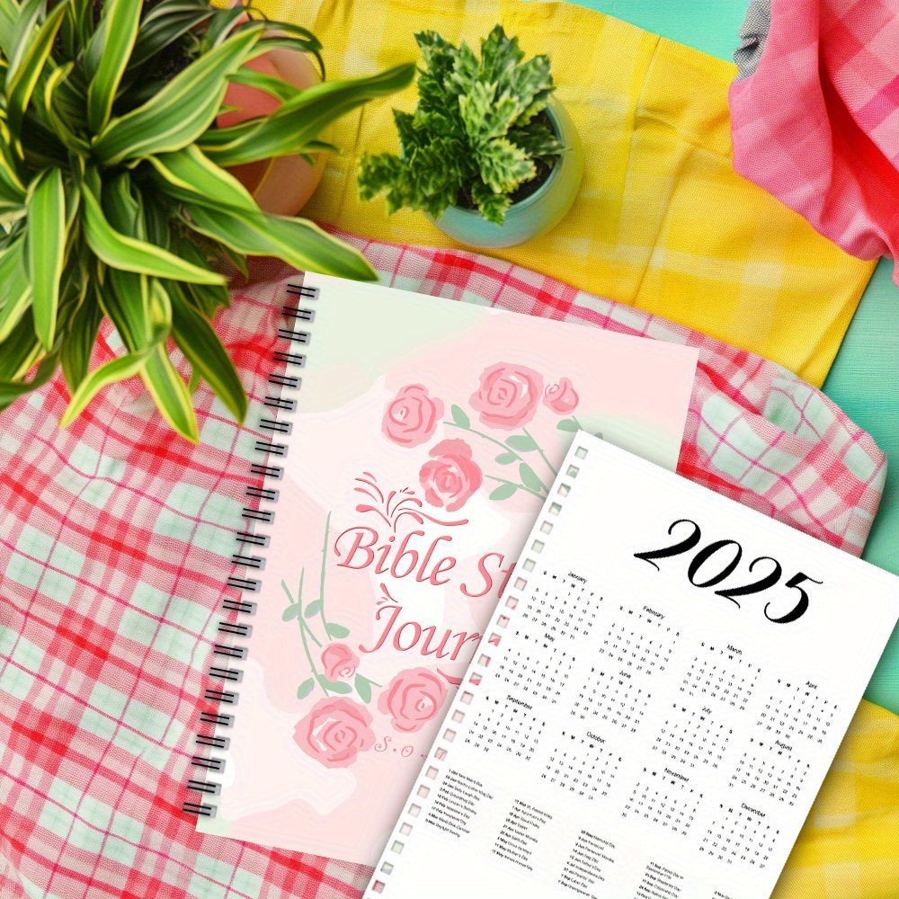 Bible Themed Spiral Coil Notebook Christian Notebook for Women