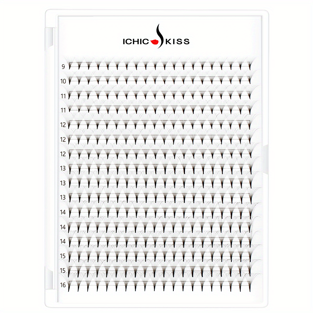 Curling Volume Lash Extensions 5D 10D 9-16mm Long Lasting False Eyelashes