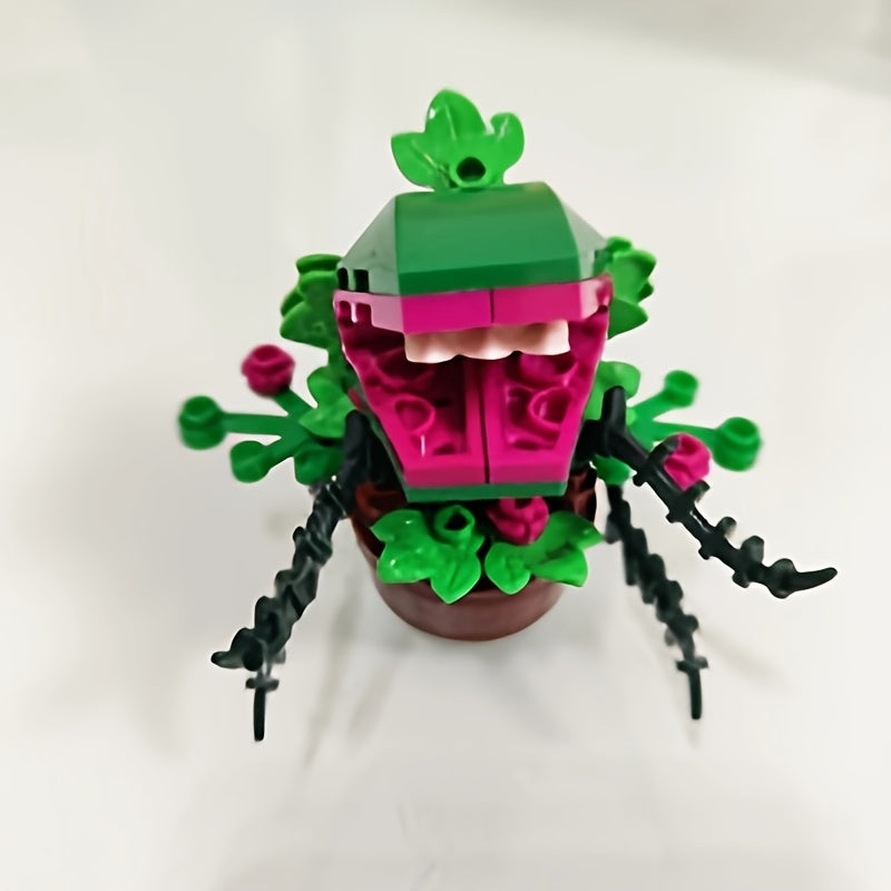 Carnivorous Plant Model Building Block Set Toy