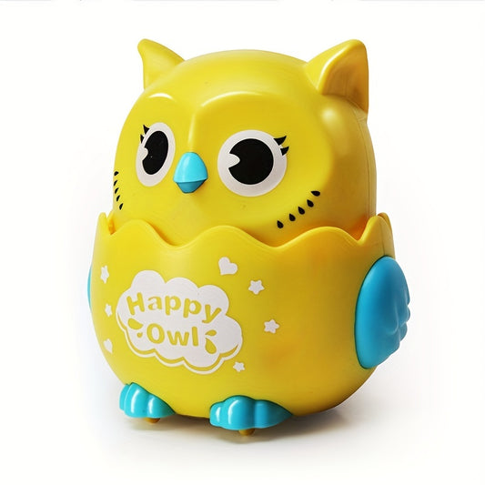Cartoon Owl Press and Go Toy for 2-Year-Old Boys