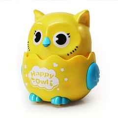 Cartoon Owl Press and Go Toy for 2-Year-Old Boys