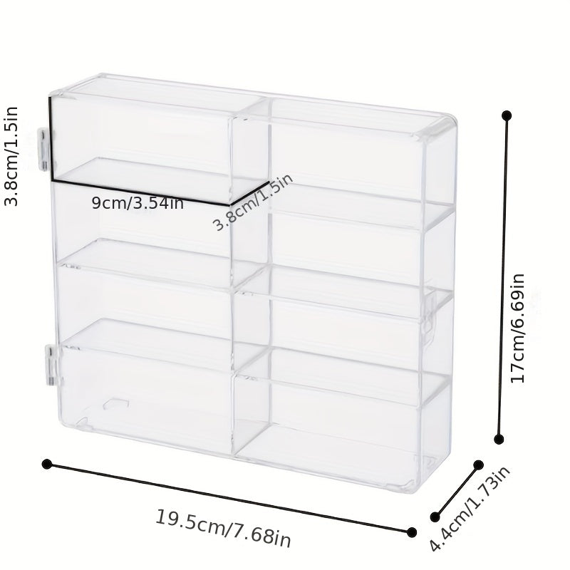 Toy Car Model Display Rack Transparent Storage Box Showcase