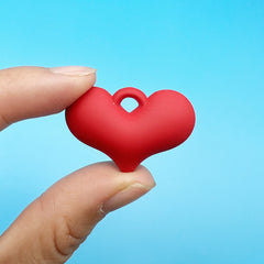Acrylic Lacquer Heart Necklace Earrings Bag Decoration