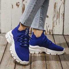 Mesh Breathable Shockproof Sports Shoes for Women