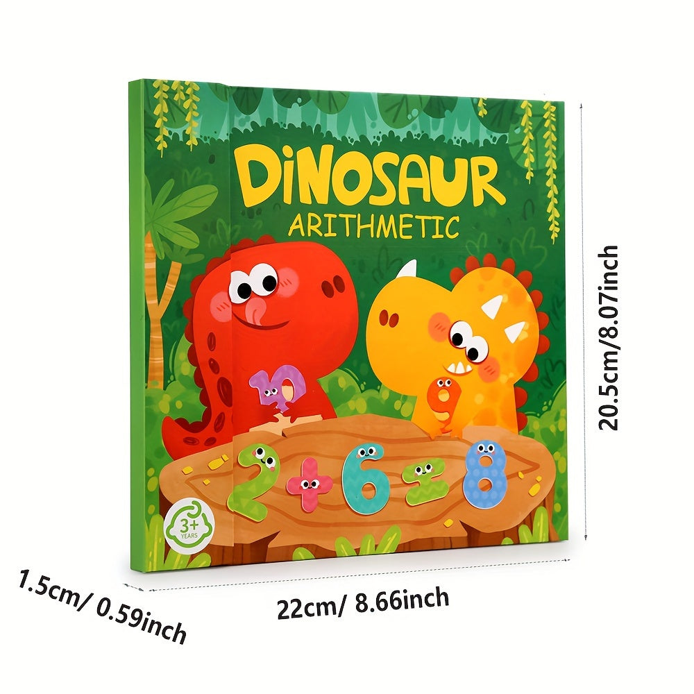 Magnetic Dinosaur Arithmetic Learning Set for Preschool Education