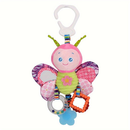 MAYAPHILOS Plush Sensory Stroller Toy for Babies