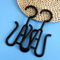 Portable Wig Hanger with Reinforced Hooks