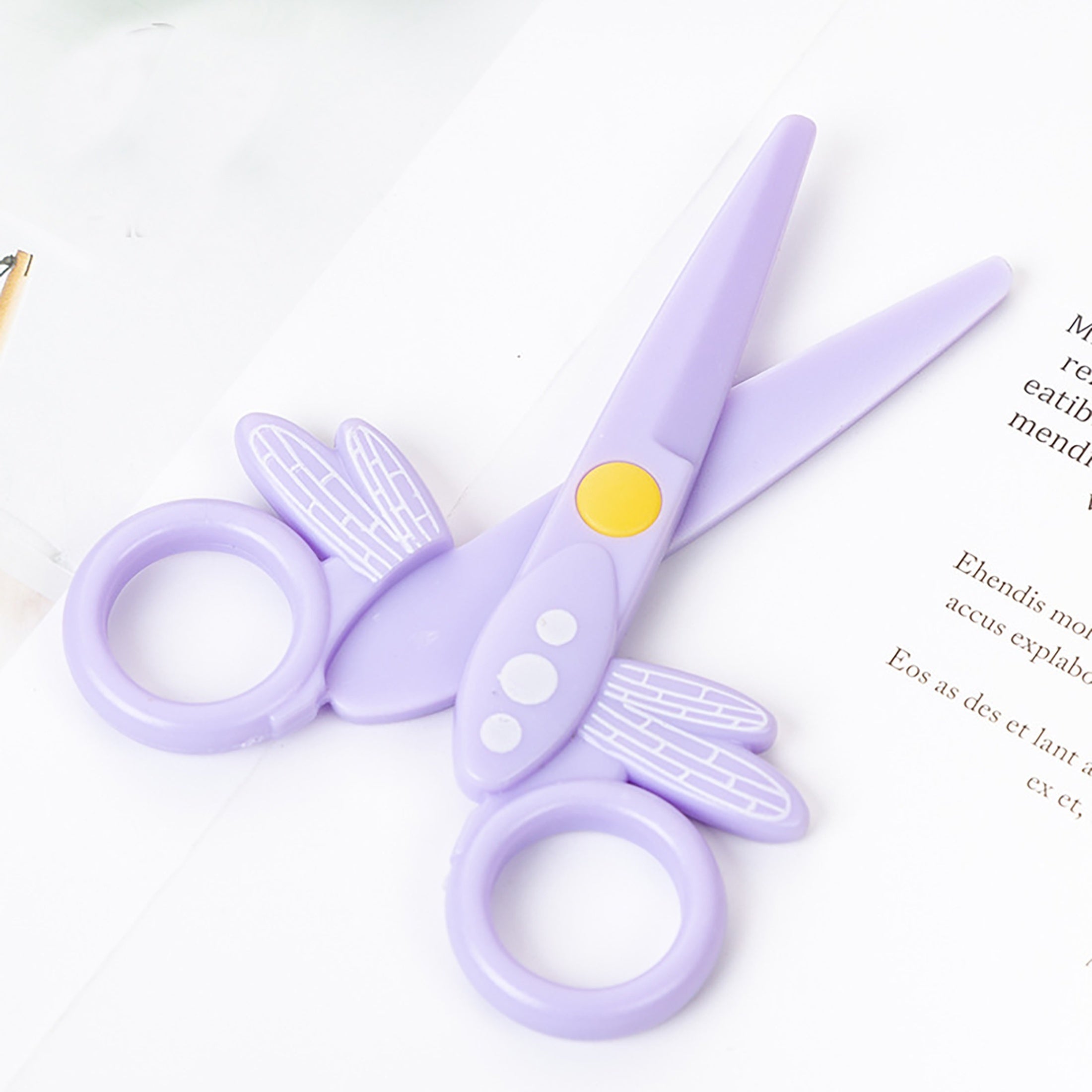 Dragonfly Shaped Toddler Scissors