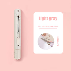 Portable Folding Pen Scissors Ceramic Paper Cutter Student Mini Scissors