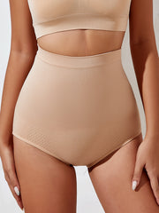 2pcs Tummy Control Briefs High Waist Panties Women's Lingerie