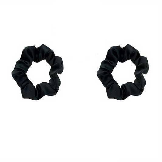 Satin Scrunchies Hair Tie Silky Hair Rope Ponytail Holder Hair Accessories