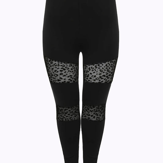  Leopard High Stretch Skinny Leggings