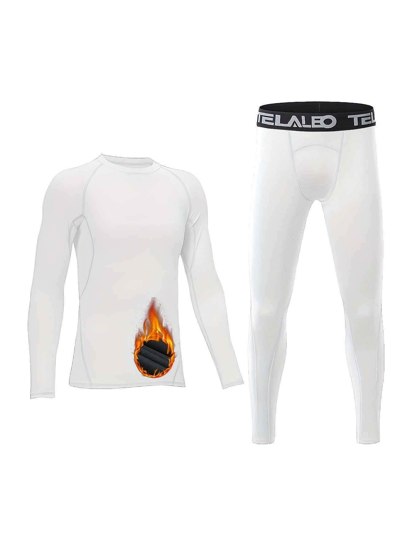 HOPLYNN Youth Thermal Tight Long Sleeve Fleece Shirt Base Layer