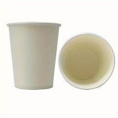 10pcs 250ml Hardened Paper Cup Pure Pattern Outdoor Party All Seasons