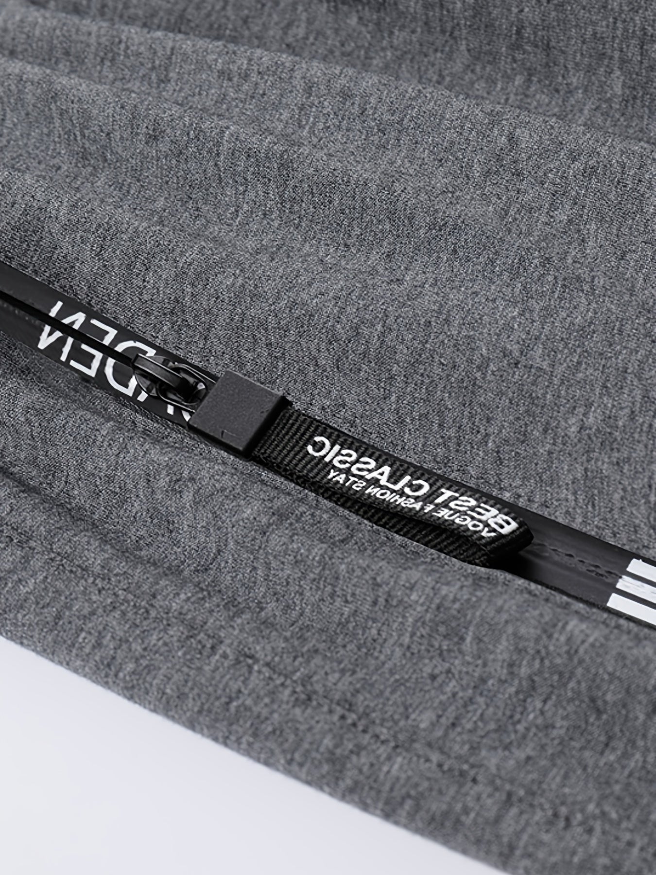 Men's Dark Grey Jogger Pants Sweatpants Christmas